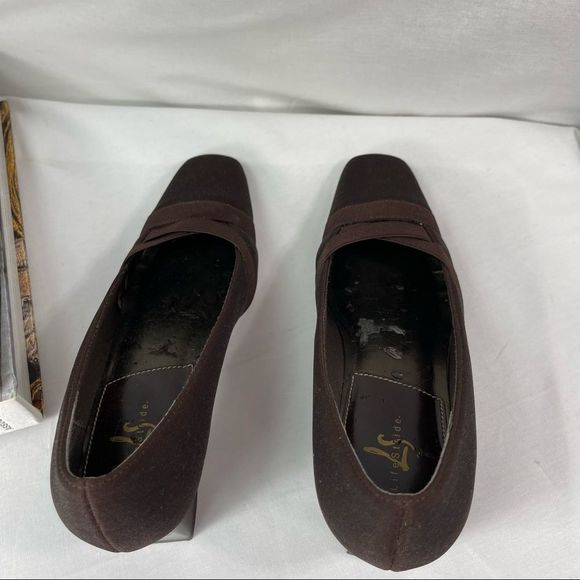 Life stride comfort sole suspense slip on brown low heel womens shoes size 6.5 - Picture 14 of 16